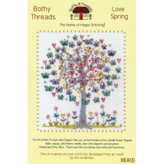 Bothy Threads Love Spring Counted Cross Stitch Kit