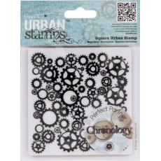 Papermania Square Urban Stamp Chronology Cogs