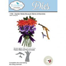 Elizabeth Craft Designs - Garden Notes Bouquet Stems & Branches 1190