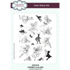 Willowby Woods Fairies & Elves A5 Clear Stamp Set