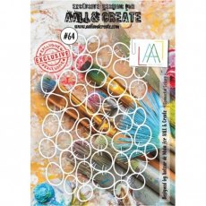 Aall & Create A5 Stencil #64 - Connected Colony