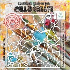 Aall & Create 6x6 Stencil #68