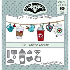 Karen Burniston Coffee Charms 1041