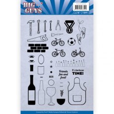 Yvonne Creations - Big Guys Clear Stamps