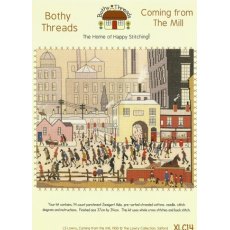 Bothy Threads Lowry Coming From The Mill Counted Cross Stitch Kit