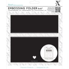 Xcut 6 x 6 inch Banner Embossing Folder by DoCrafts
