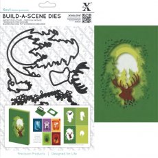 Xcut Build A Forest Scene Shadow Box Cutting Dies  6 dies