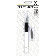 Xcut Kushgrip No.1 Craft Knife with 5 Blades