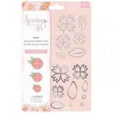 Nature's Garden Spring in the Air - Stamp and Die - Aster