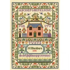 Bothy Threads Moira Blackburn Country Cottage Counted Cross Stitch Kit