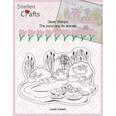 Nellie Snellen Clear Stamps Pond-life 'Pond' CLP001