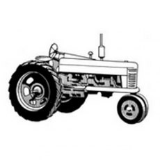 Peddlers Den Stamp â€“ Tractor T1-17B