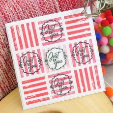 Hunkydory For the Love of Stamps - Patterned Panels - Just for You