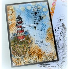 Aall & Create A4 Stamp #196 - For Him - CLEARANCE