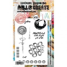 Aall & Create A6 Stamp #212 Bright Side - CLEARANCE