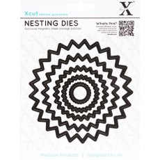 Xcut - Nesting Dies (5pcs) - Spiro Circle