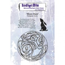 IndigoBlu A6 Stamp - Moon Hare