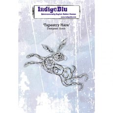 IndigoBlu A6 Stamp - Tapestry Hare