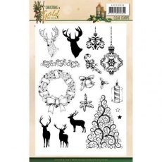 Amy Design - Christmas in Gold - Images Stamp