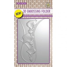 Nellie Snellen 3D-embossing folder - Arums EF3D004