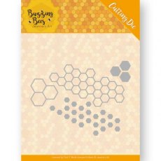 Jeanines Art - Buzzing Bees - Hexagon Set Die