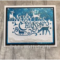 Paper Cuts Collection - Merry Christmas Edger Die