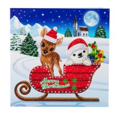 Craft Buddy 'Sled Characters' Crystal Card Kit CCK-XM38