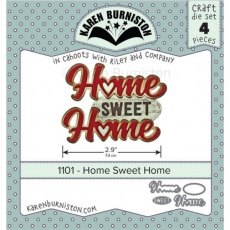 Karen Burniston Die Set - Home Sweet Home KB1101