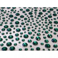Craft Buddy Emerald Self Adhesive Gems 325 x 2,3,4,5mm 4 for £6.79