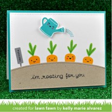 Lawn Fawn Rooting For You Craft Dies and Clear Stamps Set