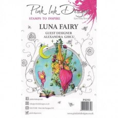 Pink Ink Designs Clear A5 Stamp - Luna Fairy