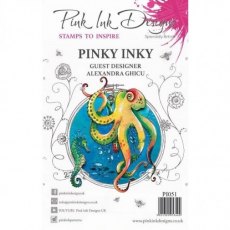 Pink Ink Designs Clear A5 Stamp - Pinky Inky