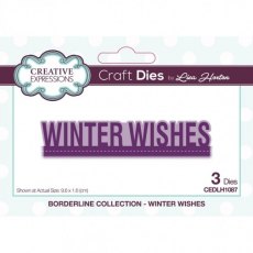 Lisa Horton Borderline Winter Wishes Craft Die