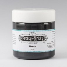 Pretty Gets Gritty - BLACK Gesso - £4 OFF ANY 3