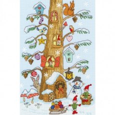 Bothy Threads Santa's Little Helpers Counted Cross Stitch Kit
