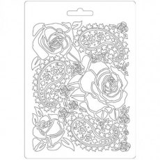 Stamperia Soft Mould A5 Size Roses K3PTA520