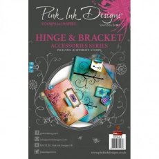 Pink Ink Designs Clear Stamp Hinge & Bracket A5