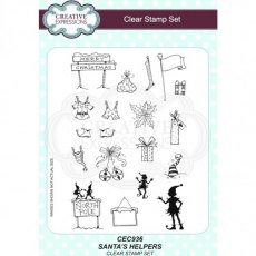 Willowby Woods Santa's Helpers A5 Clear Stamp Set