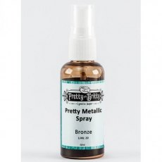 Pretty Gets Gritty - Metallic Shimmer Spray - Bronze 4 For £16.99