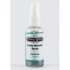 Pretty Gets Gritty - Metallic Shimmer Spray - Platinum 4 For £16.99