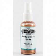 Pretty Gets Gritty - Metallic Shimmer Spray - Rose Gold 4 For £16.99