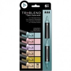 Spectrum Noir Triblend - Vintage Blend - 6 Pen Set