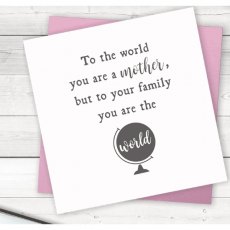 Crafters Companion Clear Acrylic Stamps - You are the World €“ 4 for £8.99