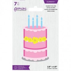 Gemini Die - Elements - Celebration Cake
