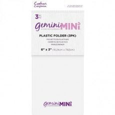 Gemini Mini Accessories - Plastic Folder - 3 pack