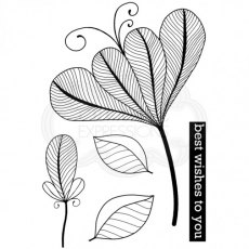 Woodware Clear Stamps Bold Blooms - Vivian