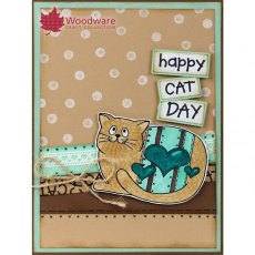 Woodware Clear Stamps Pup and Mog