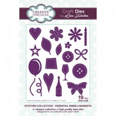 Lisa Horton Stitched Collection Essential Embellishments Craft Die