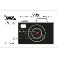 Crealies X-tra Camera Middle CLXTRA39