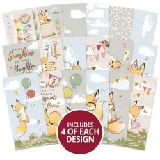 Hunkydory DL Paper Pad - Foxy Fun - CLEARANCE